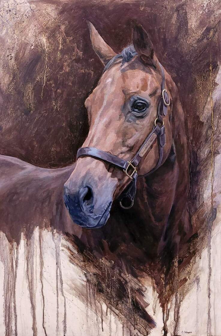 Oil colors on canvas 60x90 cm